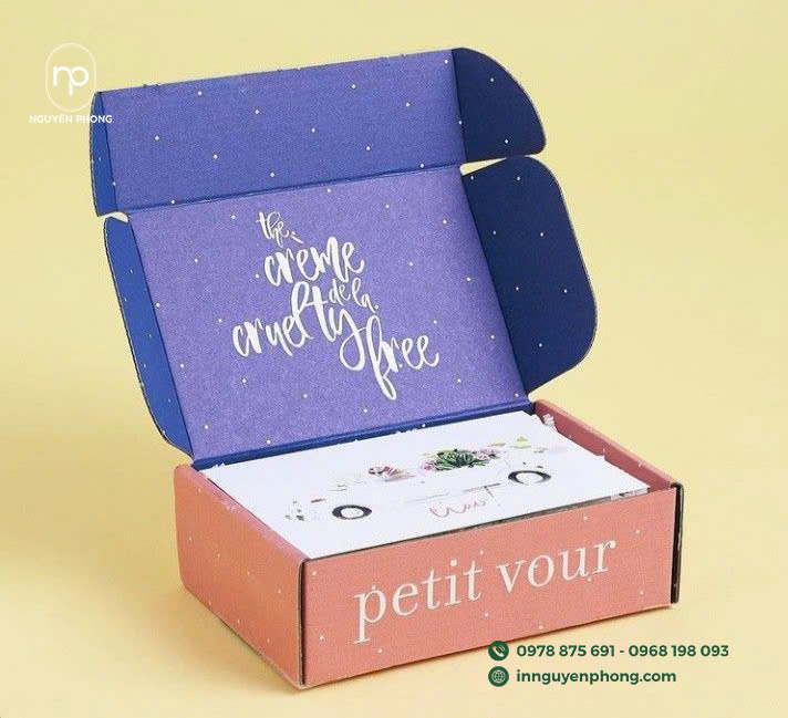 Hộp quà carton đẹp mắt